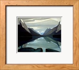 Maligne-See, Jasper Park Kunstdrucke von Lawren S. Harris