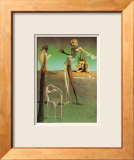 Figura femenina con cabeza de flores Póster por Salvador Dalí Figura femenina con cabeza de flores Póster por Salvador Dalí
