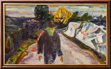 The Murderer, 1910 Affiches par Edvard Munch