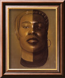 African Mask, no. 29 Prints by Laurie Cooper