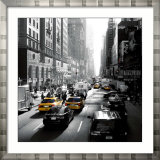 Sunset on Broadway, New York Posters par Dominique Obadia