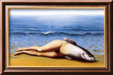 L'Invention Collective, c.1935 Affiches par Rene Magritte