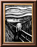 Scream Posters by Edvard Munch
