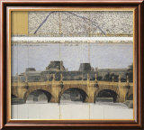 Die eingehüllte Pont-Neuf II Poster von Christo 