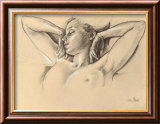 Etude pour bras en forme d'ailes Posters par Francine Van Hove