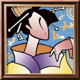 Japanese Girl I Affiches par Freixas 