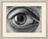Eye Affiches par M. C. Escher