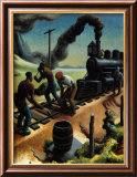 Ten Pound Hammer Plakater av Thomas Hart Benton