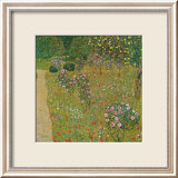 Orchard with Roses, c.1911 Posters by Gustav Klimt