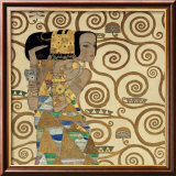 Expectation, Stoclet Frieze, c.1909 (detail) Posters by Gustav Klimt