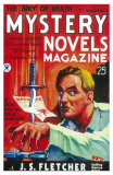 Mystery Novels Magazine Poster