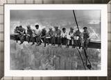 Charles C. Ebbets - Oběd na mrakodrapu, c.1932 Plakát