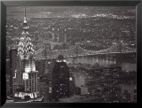Chrysler Building and Queensboro Bridge Poster par Murat Taner