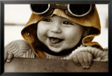 Baby Pilot Plakat autor Kim Anderson Baby Pilot Plakat autor Kim Anderson