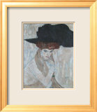 The Black Feather Hat, 1910 Láminas por Gustav Klimt The Black Feather Hat, 1910 Láminas por Gustav Klimt