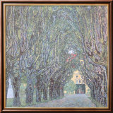 Parkway in Front of Castle Kammer at Lake Atter Láminas por Gustav Klimt Parkway in Front of Castle Kammer at Lake Atter Láminas por Gustav Klimt