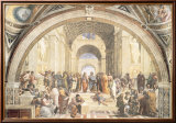 The School of Athens, c. 1511 Affiche par Raphael 