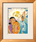 The Offering Lámina giclée enmarcada por Frank MacIntosh