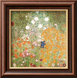Flowery Garden Posters by Gustav Klimt
