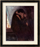 The Kiss, 1897 Posters par Edvard Munch