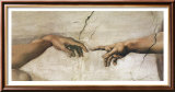 The Creation of Adam Affiches par Michelangelo Buonarroti 