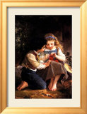 Un momento especial Lámina por Emile Munier