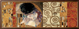 Deco Collage (from The Kiss) Affiches par Gustav Klimt