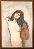 Madonna, c.1894 Affiches par Edvard Munch