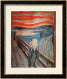 The Scream Posters par Edvard Munch