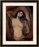 Madonna Poster par Edvard Munch