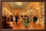 Une soirée élégante Affiches par Victor Gabriel Gilbert