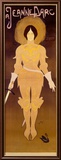 Joan d'Arc Estampe encadrée par Georges de Feure