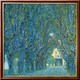 Viale Alberato Pósters por Gustav Klimt Viale Alberato Pósters por Gustav Klimt