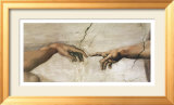 The Creation of Adam Art par Michelangelo Buonarroti 