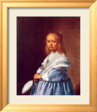 Ragazzina in blu Poster di Jan Cornelisz Verspronck Ragazzina in blu Poster di Jan Cornelisz Verspronck