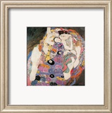 The Virgin Posters by Gustav Klimt