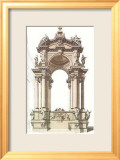 Baroque Architecture Poster di Andrea Pozzo