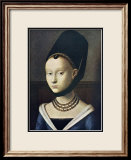 Portrait de Jeune Femme Posters par Petrus Christus