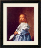 Ragazzina in blu Stampa di Jan Cornelisz Verspronck Ragazzina in blu Stampa di Jan Cornelisz Verspronck