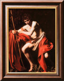 St. John the Baptist in the Wilderness Arte por Caravaggio St. John the Baptist in the Wilderness Arte por Caravaggio