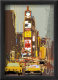 Times Square Poster by Rod Neer