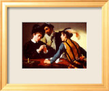 The Cardsharps Láminas por Caravaggio