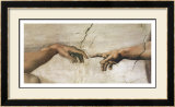 The Creation of Adam Affiches par Michelangelo Buonarroti 