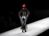 Chinese Model Displaying a Creation by Fashion Designer Xi Jingkai During Fashion Week in Beijing Photographic Print