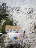 Balloons are Released into the Air to Celebrate the New Year in Sao Paulo Photographic Print