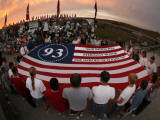 Visitors to the Flight 93 National Memorial in Shanksville, Pennsylvania Photographic Print