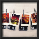 De New York à San Francisco Affiches par Vincent Gachaga