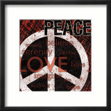 Peace Prints by Louise Carey