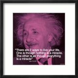Albert Einstein: Miracle Posters