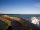 Fishing Harbour Pier, Ardmore, Co Waterford, Ireland Photographic Print